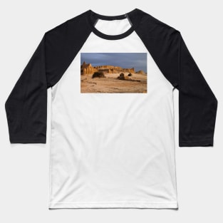 Ancient Land Forms at Sunset Baseball T-Shirt